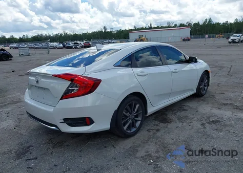 2021 Honda Civic Ex z USA, uszkodzony, nr VIN 19XFC1F35ME010545